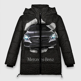 Женская зимняя куртка 3D с принтом Mercedes в Екатеринбурге, верх — 100% полиэстер; подкладка — 100% полиэстер; утеплитель — 100% полиэстер | длина ниже бедра, силуэт Оверсайз. Есть воротник-стойка, отстегивающийся капюшон и ветрозащитная планка. 

Боковые карманы с листочкой на кнопках и внутренний карман на молнии | amg | benz | mercedes | бенс | бенц | кожа | мерседес