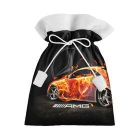 Подарочный 3D мешок с принтом Mercedes в Екатеринбурге, 100% полиэстер | Размер: 29*39 см | Тематика изображения на принте: amg | benz | mercedes | бенс | бенц | мерседес