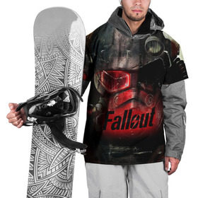 Накидка на куртку 3D с принтом Fallout в Екатеринбурге, 100% полиэстер |  | fallout | бункер | постапокалиптические | фалаут | фаллаут | фолаут | фоллаут