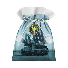 Подарочный 3D мешок с принтом Войска Противовоздушной обороны в Екатеринбурге, 100% полиэстер | Размер: 29*39 см | армия | войска | всадники апокалипсиса | пво | ракетчики | тополя