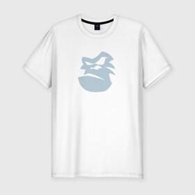 Мужская футболка премиум с принтом Горилла в Екатеринбурге, 92% хлопок, 8% лайкра | приталенный силуэт, круглый вырез ворота, длина до линии бедра, короткий рукав | новый год | обезьяна | символ года | символ года   обезьяна.горилла