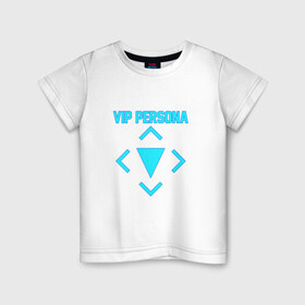 Детская футболка хлопок с принтом VIP Persona в Екатеринбурге, 100% хлопок | круглый вырез горловины, полуприлегающий силуэт, длина до линии бедер | bf battlefield