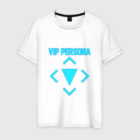 Мужская футболка хлопок с принтом VIP Persona в Екатеринбурге, 100% хлопок | прямой крой, круглый вырез горловины, длина до линии бедер, слегка спущенное плечо. | bf battlefield