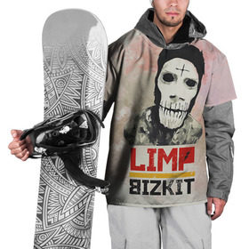 Накидка на куртку 3D с принтом Limp Bizkit в Екатеринбурге, 100% полиэстер |  | Тематика изображения на принте: bizkit | limp | limp bizkit | бизкит | лимп | лимп бизкит | лимпбизкит | рок