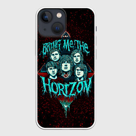Чехол для iPhone 13 mini с принтом Bring Me The Horizon в Екатеринбурге,  |  | bmth | bring me the horizon | hardcore | rock | музыка | рок