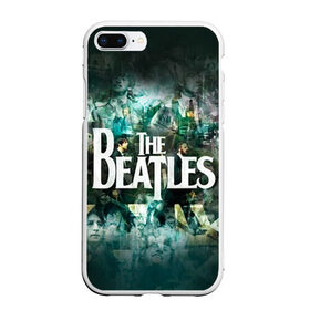 Чехол для iPhone 7Plus/8 Plus матовый с принтом The Beatles в Екатеринбурге, Силикон | Область печати: задняя сторона чехла, без боковых панелей | beatles | rock | the beatles | битлз | битлс | битлы | рок