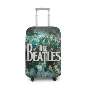 Чехол для чемодана 3D с принтом The Beatles в Екатеринбурге, 86% полиэфир, 14% спандекс | двустороннее нанесение принта, прорези для ручек и колес | beatles | rock | the beatles | битлз | битлс | битлы | рок