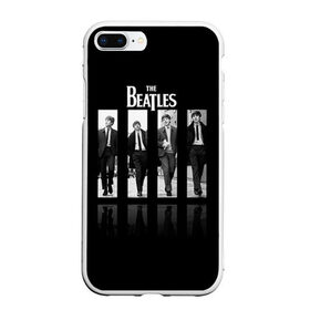 Чехол для iPhone 7Plus/8 Plus матовый с принтом The Beatles в Екатеринбурге, Силикон | Область печати: задняя сторона чехла, без боковых панелей | beatles | rock | the beatles | битлз | битлс | битлы | рок