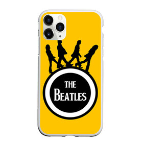 Чехол для iPhone 11 Pro матовый с принтом The Beatles в Екатеринбурге, Силикон |  | Тематика изображения на принте: beatles | rock | the beatles | битлз | битлс | битлы | рок
