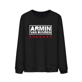 Мужской свитшот хлопок с принтом Armin van Buuren Embrace в Екатеринбурге, 100% хлопок |  | armin van buuren | embrace | trance | только для личный витринarmin