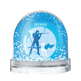 Снежный шар с принтом Биатлон в Екатеринбурге, Пластик | Изображение внутри шара печатается на глянцевой фотобумаге с двух сторон | biathlon | sport | winter | биатлон | биатлонисты | зимние виды спорта | спорт | стрельба