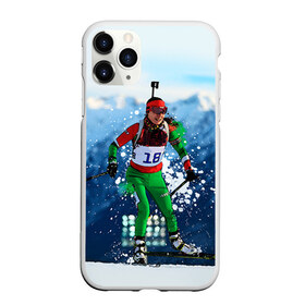 Чехол для iPhone 11 Pro Max матовый с принтом Биатлон в Екатеринбурге, Силикон |  | biathlon | sport | winter | биатлон | биатлонисты | зимние виды спорта | спорт | стрельба