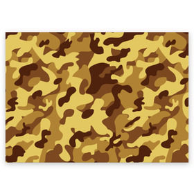 Поздравительная открытка с принтом Пустынный камуфляж в Екатеринбурге, 100% бумага | плотность бумаги 280 г/м2, матовая, на обратной стороне линовка и место для марки
 | camo | camouflage | military | камо