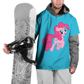 Накидка на куртку 3D с принтом My Little Pony в Екатеринбурге, 100% полиэстер |  | friendship is magic | mlp | my little pony | pinky pie | pony | swag | дружба | литл пони | мой маленький пони | пони | поняши | поняшки | сваг | свэг | чудо