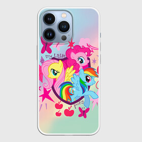 Чехол для iPhone 13 Pro с принтом My Little Pony в Екатеринбурге,  |  | friendship is magic | mlp | my little pony | pinky pie | pony | swag | дружба | литл пони | мой маленький пони | пони | поняши | поняшки | сваг | свэг | чудо