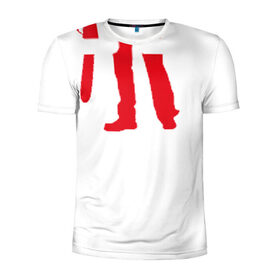 Мужская футболка 3D спортивная с принтом Boom Stick в Екатеринбурге, 100% полиэстер с улучшенными характеристиками | приталенный силуэт, круглая горловина, широкие плечи, сужается к линии бедра | 