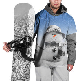 Накидка на куртку 3D с принтом Снеговик в Екатеринбурге, 100% полиэстер |  | Тематика изображения на принте: 2016 | winter | год | зима | мартышка | новогодний | новый | обезьяна | обезьянка | подарок | с новым годом | снег | снеговик