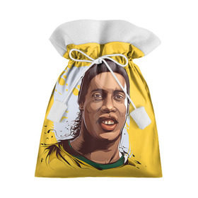 Подарочный 3D мешок с принтом Ronaldinho в Екатеринбурге, 100% полиэстер | Размер: 29*39 см | football | ronaldinho | роналдиньо | футбол | футболист