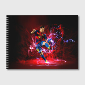 Альбом для рисования с принтом Messi в Екатеринбурге, 100% бумага
 | матовая бумага, плотность 200 мг. | месси