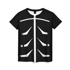 Женская футболка 3D с принтом Токийский гуль в Екатеринбурге, 100% полиэфир ( синтетическое хлопкоподобное полотно) | прямой крой, круглый вырез горловины, длина до линии бедер | anime | kaneki | tokyo ghoul | гуль | канеки | канэки кэн