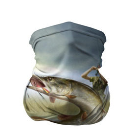 Бандана-труба 3D с принтом Щука в Екатеринбурге, 100% полиэстер, ткань с особыми свойствами — Activecool | плотность 150‒180 г/м2; хорошо тянется, но сохраняет форму | fishing | рыба | рыбак | рыбалка | туризм | щука
