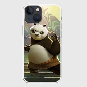 Чехол для iPhone 13 mini с принтом Кунг фу панда в Екатеринбурге,  |  | Тематика изображения на принте: kung fu | kung fu panda | panda | кунг фу | кунг фу панда | кунгфу | панда. кунг фу | по