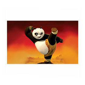 Бумага для упаковки 3D с принтом Кунг фу панда в Екатеринбурге, пластик и полированная сталь | круглая форма, металлическое крепление в виде кольца | kung fu | kung fu panda | panda | кунг фу | кунг фу панда | кунгфу | панда. кунг фу | по