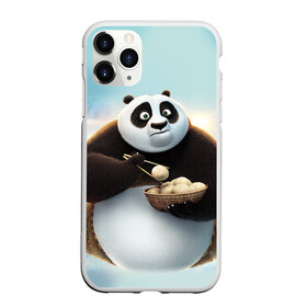 Чехол для iPhone 11 Pro матовый с принтом Кунг фу панда в Екатеринбурге, Силикон |  | Тематика изображения на принте: панда