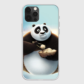 Чехол для iPhone 12 Pro с принтом Кунг фу панда в Екатеринбурге, силикон | область печати: задняя сторона чехла, без боковых панелей | панда