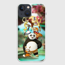 Чехол для iPhone 13 mini с принтом Кунг фу панда в Екатеринбурге,  |  | Тематика изображения на принте: kung fu | kung fu panda | panda | кунг фу | кунг фу панда | кунгфу | панда. кунг фу | по
