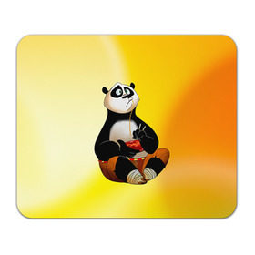 Коврик прямоугольный с принтом Кунг фу панда в Екатеринбурге, натуральный каучук | размер 230 х 185 мм; запечатка лицевой стороны | Тематика изображения на принте: kung fu | kung fu panda | panda | кунг фу | кунг фу панда | кунгфу | панда. кунг фу | по