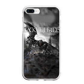 Чехол для iPhone 7Plus/8 Plus матовый с принтом Black Veil Brides в Екатеринбурге, Силикон | Область печати: задняя сторона чехла, без боковых панелей | Тематика изображения на принте: black | brides | bvb | veil | группа | рок