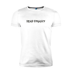Мужская футболка премиум с принтом Dead dynasty в Екатеринбурге, 92% хлопок, 8% лайкра | приталенный силуэт, круглый вырез ворота, длина до линии бедра, короткий рукав | Тематика изображения на принте: dead | dynasty | pharaoh | pharaon | скр | фараон