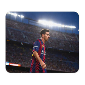 Коврик прямоугольный с принтом Messi в Екатеринбурге, натуральный каучук | размер 230 х 185 мм; запечатка лицевой стороны | месси