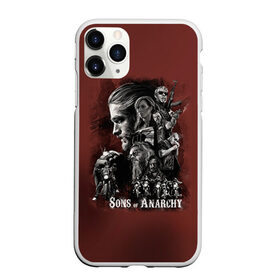 Чехол для iPhone 11 Pro Max матовый с принтом Sons Of Anarchy в Екатеринбурге, Силикон |  | sons of anarchy | анархии | сыны