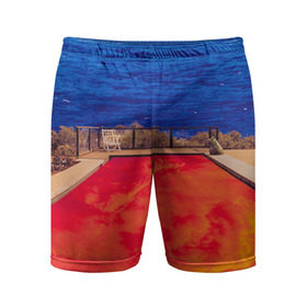 Мужские шорты 3D спортивные с принтом Red Hot Chili Peppers в Екатеринбурге,  |  | Тематика изображения на принте: chili | heavy | hot | metal | peppers | red | rhcp | rock | trash | кидис | метал | рок | хеви | энтони