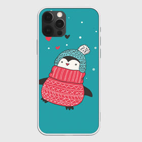 Чехол для iPhone 12 Pro Max с принтом Пингвинчик в Екатеринбурге, Силикон |  | Тематика изображения на принте: пингвин