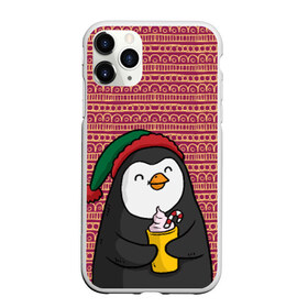 Чехол для iPhone 11 Pro матовый с принтом Пингвиня в Екатеринбурге, Силикон |  | пингвин