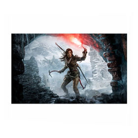 Бумага для упаковки 3D с принтом Rise of the Tomb Raider в Екатеринбурге, пластик и полированная сталь | круглая форма, металлическое крепление в виде кольца | Тематика изображения на принте: rise of the tomb raider | tomb raider | райдер | том райдер