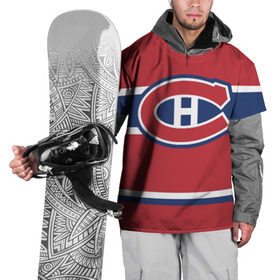 Накидка на куртку 3D с принтом Montreal Canadiens в Екатеринбурге, 100% полиэстер |  | hockey | montreal canadien | nhl | нхл | спорт | хоккей