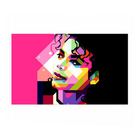 Бумага для упаковки 3D с принтом Майкл Джексон в Екатеринбурге, пластик и полированная сталь | круглая форма, металлическое крепление в виде кольца | michael jackson | майкл джексон | поп арт | портрет
