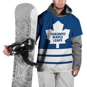 Накидка на куртку 3D с принтом Toronto Maple Leafs в Екатеринбурге, 100% полиэстер |  | hockey | nhl | toronto maple leafs | нхл | хоккей