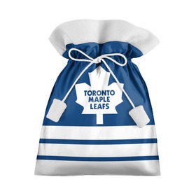 Подарочный 3D мешок с принтом Toronto Maple Leafs в Екатеринбурге, 100% полиэстер | Размер: 29*39 см | Тематика изображения на принте: hockey | nhl | toronto maple leafs | нхл | хоккей
