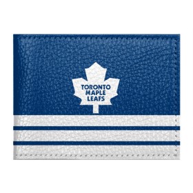 Обложка для студенческого билета с принтом Toronto Maple Leafs в Екатеринбурге, натуральная кожа | Размер: 11*8 см; Печать на всей внешней стороне | hockey | nhl | toronto maple leafs | нхл | хоккей