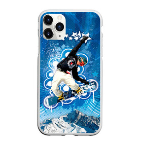 Чехол для iPhone 11 Pro Max матовый с принтом Экстрим в Екатеринбурге, Силикон |  | extreme | snowboard | сноуборд | сноубордист | спорт | экстрим