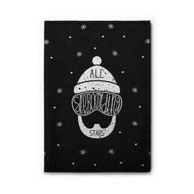 Обложка для автодокументов с принтом Бородатый сноубордист в Екатеринбурге, натуральная кожа |  размер 19,9*13 см; внутри 4 больших “конверта” для документов и один маленький отдел — туда идеально встанут права | extreme | snowboard | сноуборд | сноубордист | экстрим