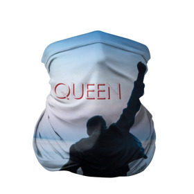 Бандана-труба 3D с принтом Queen в Екатеринбурге, 100% полиэстер, ткань с особыми свойствами — Activecool | плотность 150‒180 г/м2; хорошо тянется, но сохраняет форму | freddie | heavy | mercury | metal | queen | rock | квин | куин | меркури | меркюри | метал | рок | фредди меркьюри | фреди | хэви