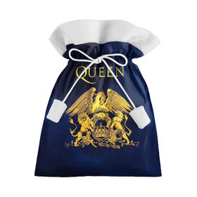 Подарочный 3D мешок с принтом Группа Queen в Екатеринбурге, 100% полиэстер | Размер: 29*39 см | Тематика изображения на принте: freddie | heavy | mercury | metal | queen | rock | квин | куин | меркури | меркюри | метал | рок | фредди меркьюри | фреди | хэви