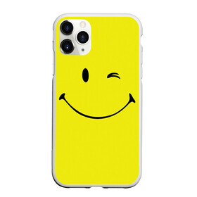 Чехол для iPhone 11 Pro Max матовый с принтом Смайл в Екатеринбурге, Силикон |  | emoji | smile | жёлтый | смайл | смайлик | улыбка | эмодзи | эмоции
