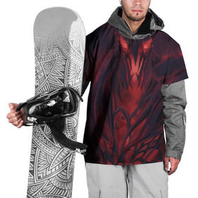 Накидка на куртку 3D с принтом Shadow fiend в Екатеринбурге, 100% полиэстер |  | Тематика изображения на принте: dota | shadow fiend | дота | сф